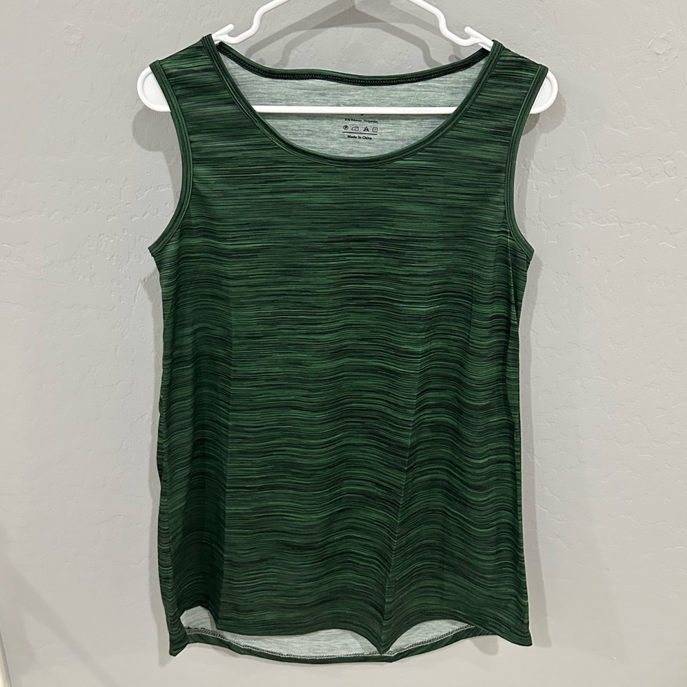 Emerald green sleeveless shirt
